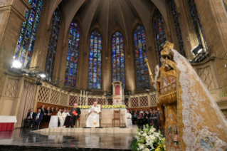 21-Voyage apostolique au Luxembourg : Rencontre avec la communauté catholique