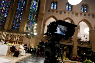 20-Voyage apostolique au Luxembourg : Rencontre avec la communauté catholique