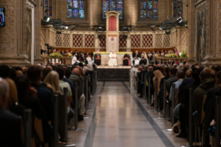 24-Voyage apostolique au Luxembourg : Rencontre avec la communauté catholique