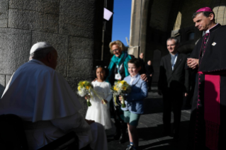 1-Viaje apostólico a Luxemburgo y Bélgica: Encuentro con obispos, sacerdotes, diáconos, personas consagradas, seminaristas y operadores pastorales en la basílica del Sagrado Corazón de Koekelberg 