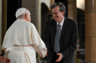 18-Viaje apostólico a Luxemburgo y Bélgica: Encuentro con obispos, sacerdotes, diáconos, personas consagradas, seminaristas y operadores pastorales en la basílica del Sagrado Corazón de Koekelberg 