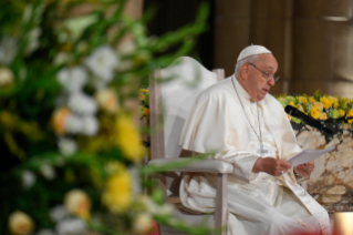 23-Viaje apostólico a Luxemburgo y Bélgica: Encuentro con obispos, sacerdotes, diáconos, personas consagradas, seminaristas y operadores pastorales en la basílica del Sagrado Corazón de Koekelberg 