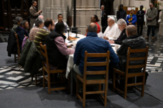4-Viagem Apostólica ao Luxemburgo e à Bélgica: Encontro na paróquia de Saint Gilles