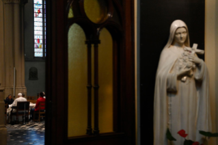 9-Viagem Apostólica ao Luxemburgo e à Bélgica: Encontro na paróquia de Saint Gilles