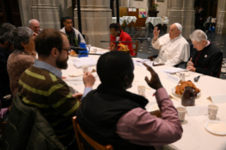 12-Viagem Apostólica ao Luxemburgo e à Bélgica: Encontro na paróquia de Saint Gilles