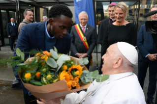 4-Viagem Apostólica ao Luxemburgo e à Bélgica: Encontro com os estudantes universitários 
