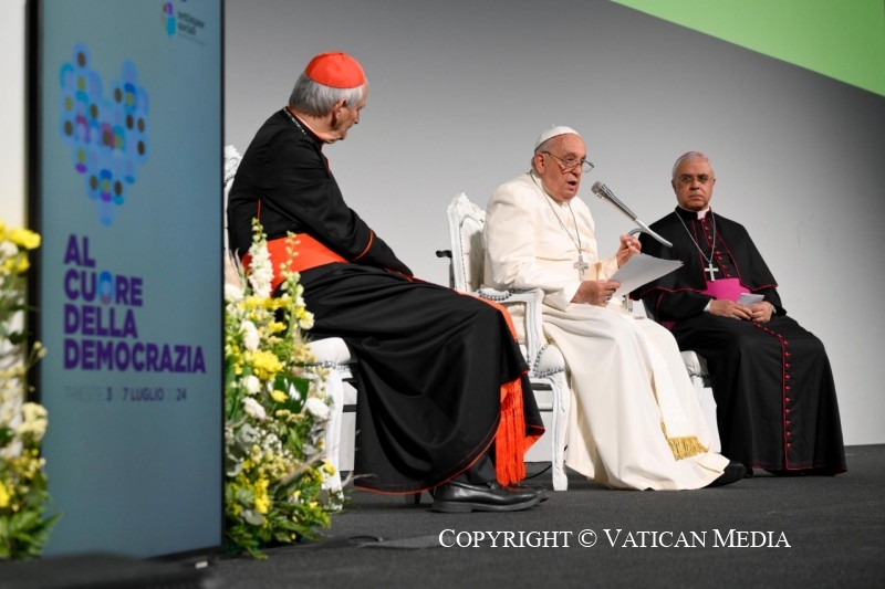 10-Visite pastorale &agrave; Trieste: Discours du Saint-P&egrave;re 