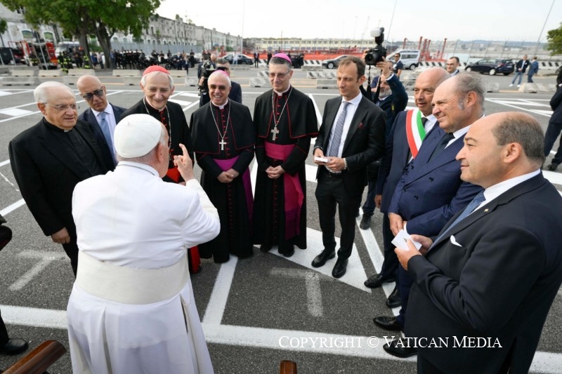 1-Visite pastorale &agrave; Trieste: Discours du Saint-P&egrave;re 