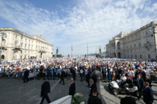 4-Visita pastoral a Trieste (Italia): concelebración eucarística (7 de julio de 2024)