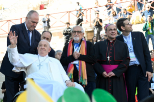 2-Visit to Verona: The Holy Father chairs the meeting "Arena of Peace: Justice and Peace embrace"