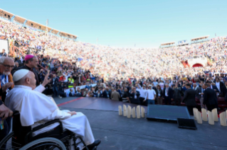 12-Visit to Verona: The Holy Father chairs the meeting "Arena of Peace: Justice and Peace embrace"