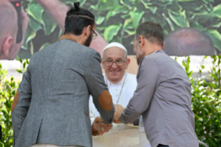 28-Visit to Verona: The Holy Father chairs the meeting "Arena of Peace: Justice and Peace embrace"