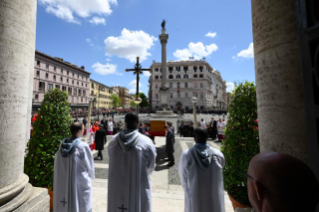 11-Interment of the coffin of the Roman Pontiff Francis