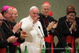 5-Ceremony commemorating the 50th Anniversary of the Institution of the Synod of Bishops  