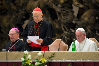 4-Ceremony commemorating the 50th Anniversary of the Institution of the Synod of Bishops  