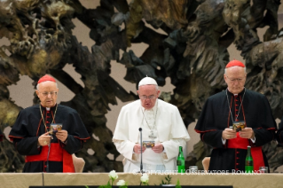 8-Ceremony commemorating the 50th Anniversary of the Institution of the Synod of Bishops  