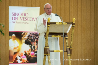 0-Ceremony commemorating the 50th Anniversary of the Institution of the Synod of Bishops  