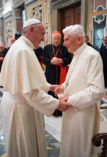 11-Feier zum 65-jährigen Priesterjubiläum des emeritierten Papstes Benedikt XVI.