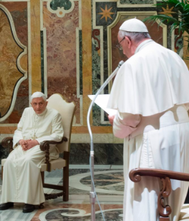 7-Feier zum 65-jährigen Priesterjubiläum des emeritierten Papstes Benedikt XVI.
