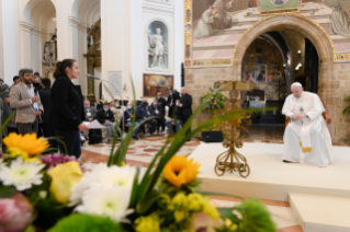 23-Incontro di preghiere e testimonianze in occasione della Giornata mondiale dei Poveri ad Assisi