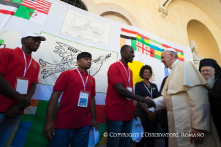 4-Visita del Santo Padre Francesco ad Assisi per la Giornata mondiale di preghiera per la Pace “Sete di Pace. Religioni e Culture in dialogo”