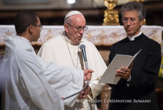 15-Visita del Santo Padre Francisco ad Asís para la Jornada mundial de oraci&#xf3;n por la paz &#x201c;Sed de Paz. Religiones y Culturas en di&#xe1;logo&#x201d;