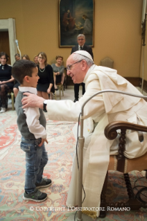 14-To young patients of the Bambino Ges&#xf9; Hospital in Rome