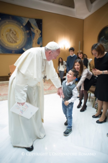 16-To young patients of the Bambino Ges&#xf9; Hospital in Rome