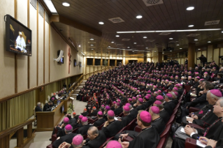 4-Apertura dei lavori della 71ma Assemblea Generale della Conferenza Episcopale Italiana (C.E.I.) alla presenza del Santo Padre