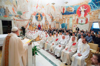 6-Santa Missa presidida pelo Santo Padre para o «Centro Aletti»