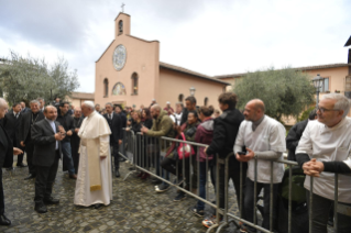 4-Visita del Santo Padre a la Ciudadela de la Caridad con ocasión del 40 aniversario de la Cáritas diocesana de Roma