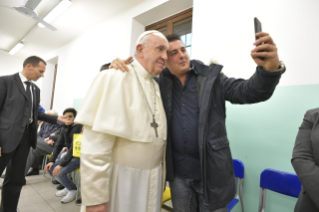 5-Visita del Santo Padre a la Ciudadela de la Caridad con ocasión del 40 aniversario de la Cáritas diocesana de Roma