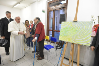 9-Visita del Santo Padre a la Ciudadela de la Caridad con ocasión del 40 aniversario de la Cáritas diocesana de Roma