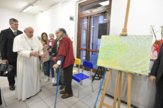 9-Visita del Santo Padre alla Cittadella della Carità in occasione del 40° della Caritas diocesana di Roma