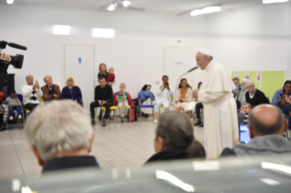 17-Visita del Santo Padre a la Ciudadela de la Caridad con ocasión del 40 aniversario de la Cáritas diocesana de Roma