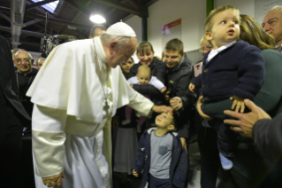 19-Visita del Santo Padre a la Ciudadela de la Caridad con ocasión del 40 aniversario de la Cáritas diocesana de Roma