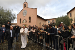 29-Visita del Santo Padre a la Ciudadela de la Caridad con ocasión del 40 aniversario de la Cáritas diocesana de Roma