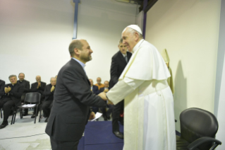 21-Visita del Santo Padre a la Ciudadela de la Caridad con ocasión del 40 aniversario de la Cáritas diocesana de Roma