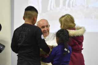 25-Visita del Santo Padre alla Cittadella della Carità in occasione del 40° della Caritas diocesana di Roma