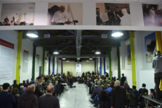 22-Visita del Santo Padre a la Ciudadela de la Caridad con ocasión del 40 aniversario de la Cáritas diocesana de Roma