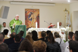 7-Visita do Santo Padre &#xe0; 'Cittadella Cielo' da Comunidade Novos Horizontes de Frosinone 