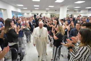 16-Visita do Santo Padre &#xe0; 'Cittadella Cielo' da Comunidade Novos Horizontes de Frosinone 