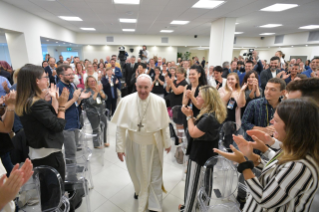 16-Visita del Santo Padre alla Cittadella Cielo della “Comunità Nuovi Orizzonti” di Frosinone