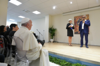 18-Visita do Santo Padre &#xe0; 'Cittadella Cielo' da Comunidade Novos Horizontes de Frosinone 