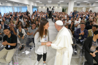 25-Visita do Santo Padre &#xe0; 'Cittadella Cielo' da Comunidade Novos Horizontes de Frosinone 