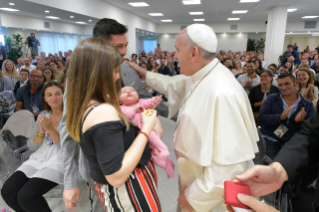 19-Visita del Santo Padre alla Cittadella Cielo della “Comunità Nuovi Orizzonti” di Frosinone