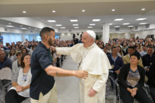 23-Visita del Santo Padre alla Cittadella Cielo della “Comunità Nuovi Orizzonti” di Frosinone