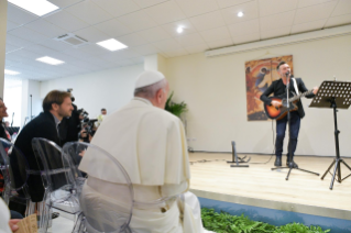 22-Visita del Santo Padre alla Cittadella Cielo della “Comunità Nuovi Orizzonti” di Frosinone