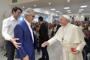 26-Visita do Santo Padre &#xe0; 'Cittadella Cielo' da Comunidade Novos Horizontes de Frosinone 