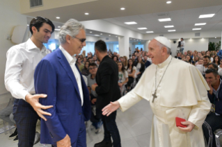 26-Visita del Santo Padre alla Cittadella Cielo della “Comunità Nuovi Orizzonti” di Frosinone